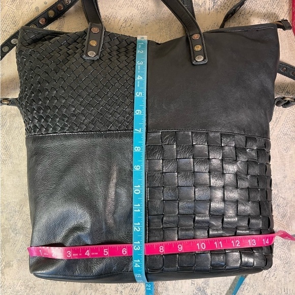 Viola Castellani Milano Woven Tote Shoulder Bag - Picture 11 of 13